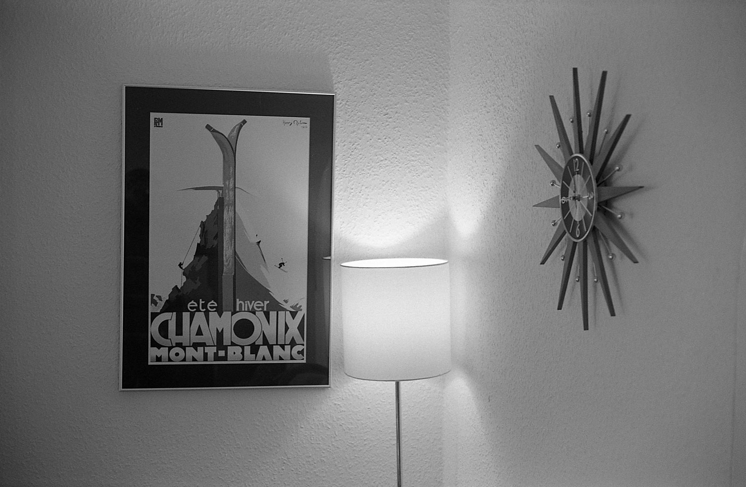 Chamonix and Clock